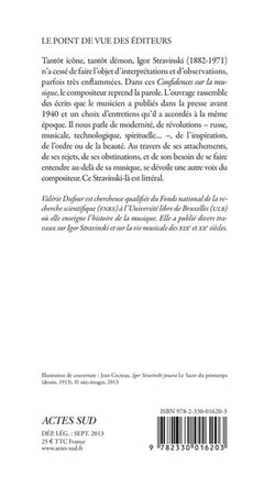 Confidences sur la musique