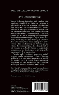 Dans le silence enterré