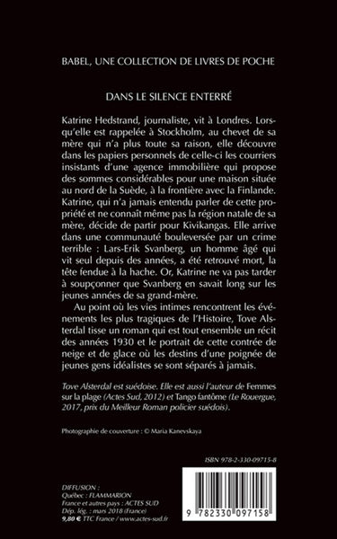 Dans le silence enterré