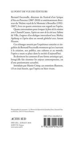 Faire vivre l'opéra