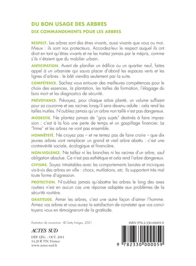 Du bon usage des arbres