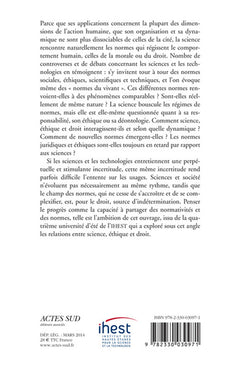 Sciences et Société, les normes en question