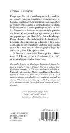 Penser la lumière