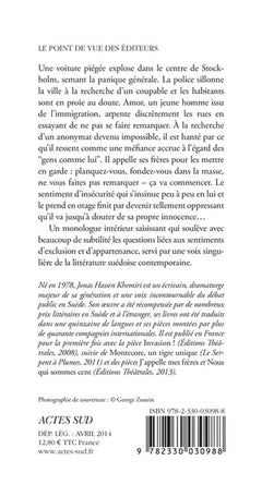 J'appelle mes frères
