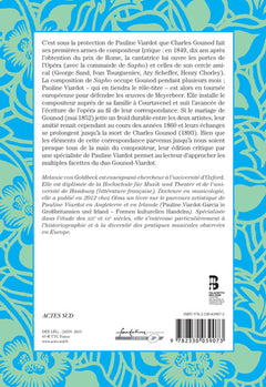 Lettres de Charles Gounod à Pauline Viardot