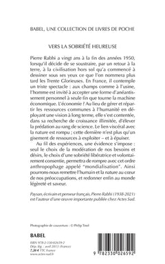 Vers la sobriété heureuse