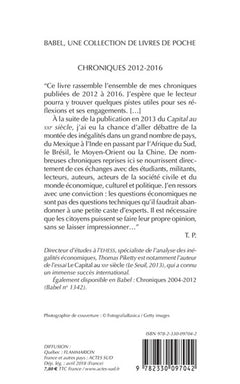 Chroniques 2012-2016
