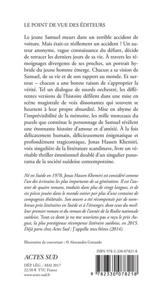 Tout ce dont je ne me souviens pas