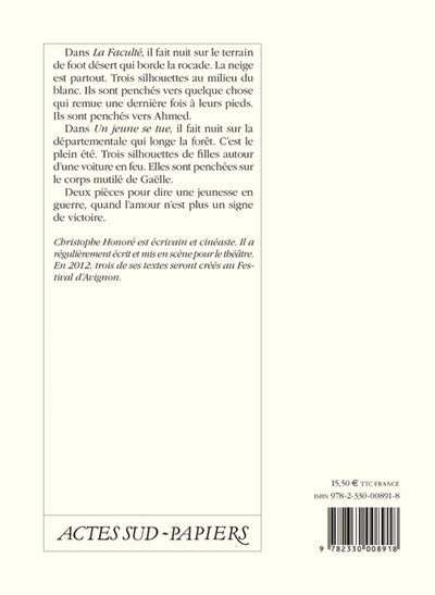 La faculté suivi de Un jeune se tue