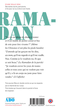 Le ramadan de la parole