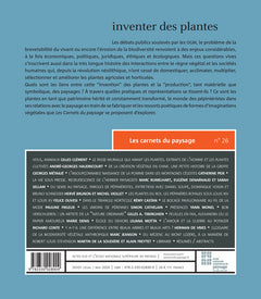 Les Carnets du paysage n° 26 - Inventer des Plantes