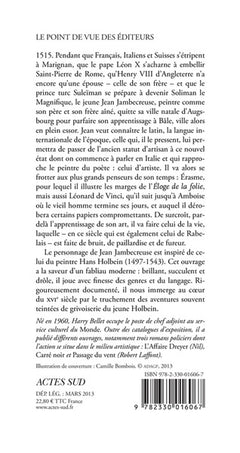 Les Aventures extravagantes de Jean Jambecreuse, artiste et bourgeois de Bâle