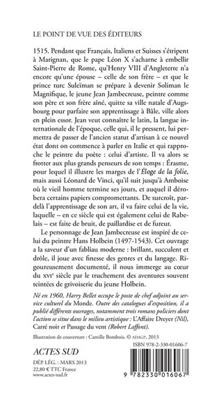Les Aventures extravagantes de Jean Jambecreuse, artiste et bourgeois de Bâle
