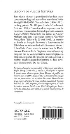 Le retour de Gustav Mahler