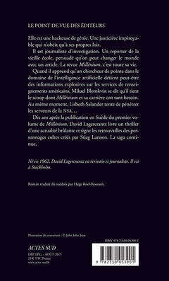 Millénium 4 - Ce qui ne me tue pas