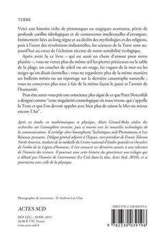 Terre: une histoire des sciences de la planète