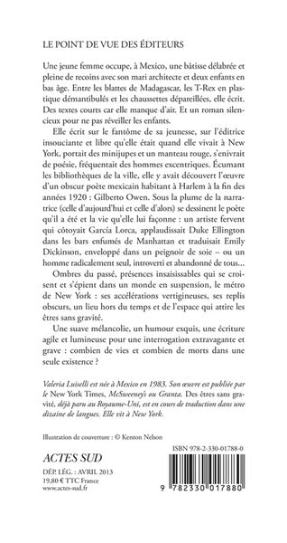 Des êtres sans gravité