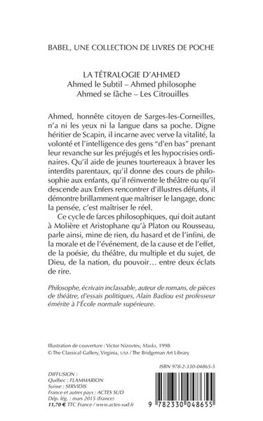 La tétralogie d'Ahmed