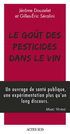 Le Goût des pesticides dans le vin