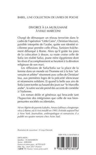 Divorce à la musulmane à viale Marconi