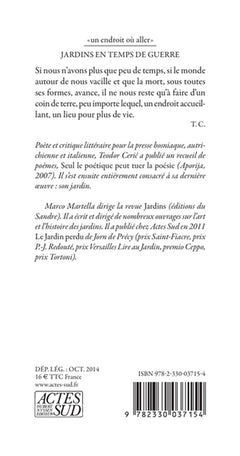 Jardins en temps de guerre