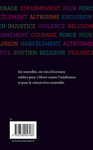 Non à l'intolérance