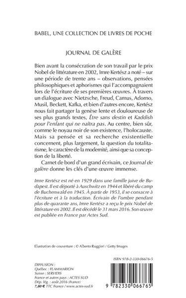 Journal de galère