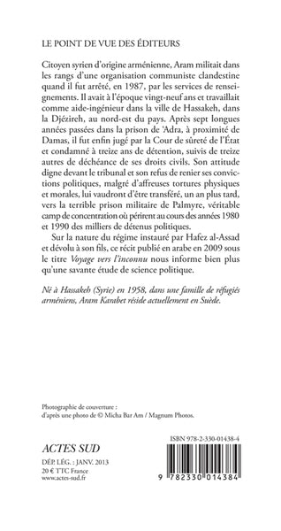 Treize ans dans les prisons syriennes