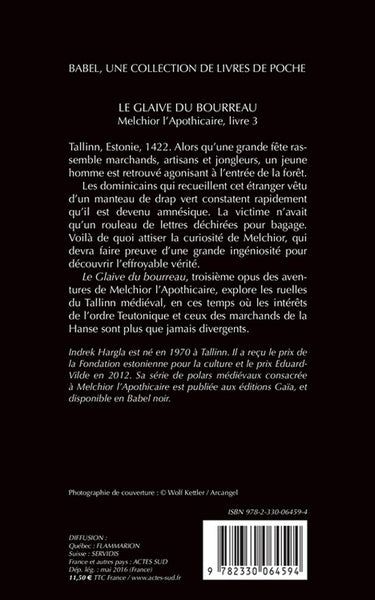 Le Glaive du bourreau