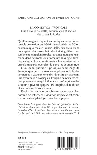 La Condition tropicale