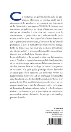 Petit guide à l'usage des propriétaires ou affectataires pour la sauvegarde et la valorisation du patrimoine mobilier