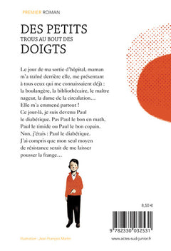 Des petits trous au bout des doigts