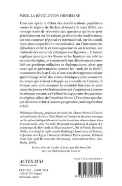 Syrie, la révolution orpheline