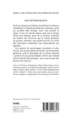 Bon rétablissement