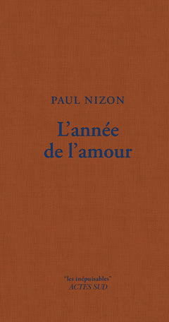 L'année de l'amour