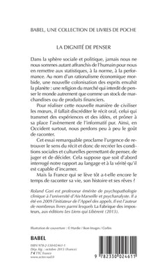 La dignité de penser