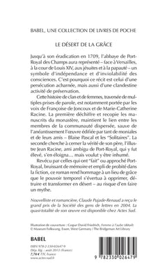 Le désert de la grâce