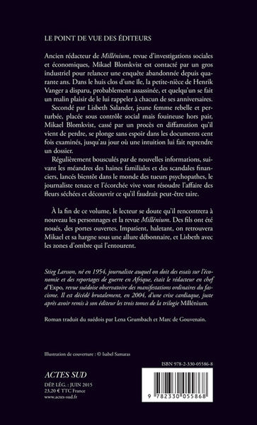 Millénium 1 - Les hommes qui n'aimaient pas les femmes