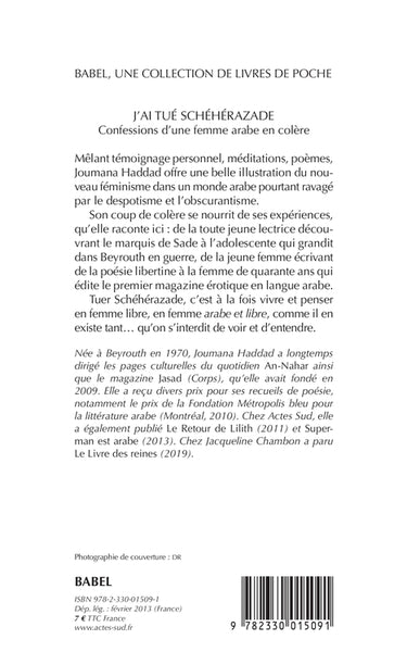 J'ai tué Schéhérazade