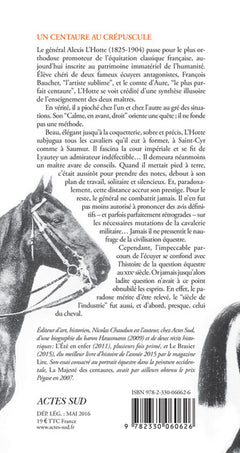 Un centaure au crépuscule