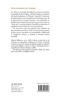 Deux messieurs sur la plage