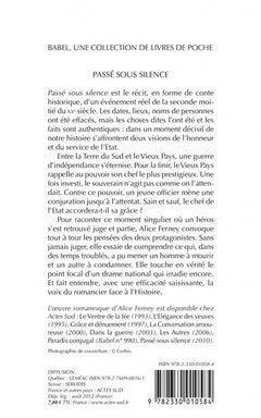 Passé sous silence