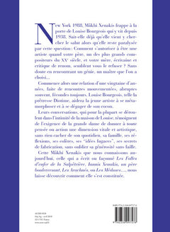 Louise, sauvez-moi !: Conversations avec Louise Bourgeois, 1988-2009