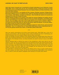 Annuel du saut d'obstacles 2015-2016