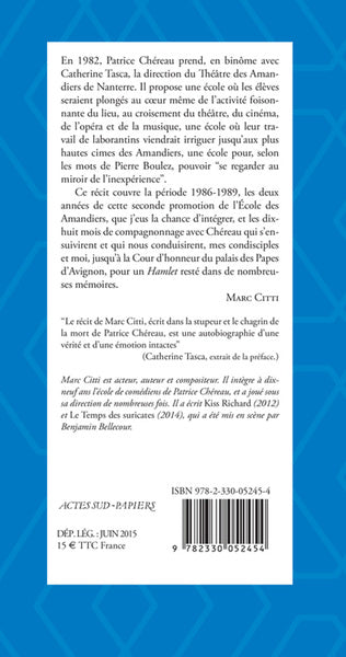 Les enfants de Chéreau