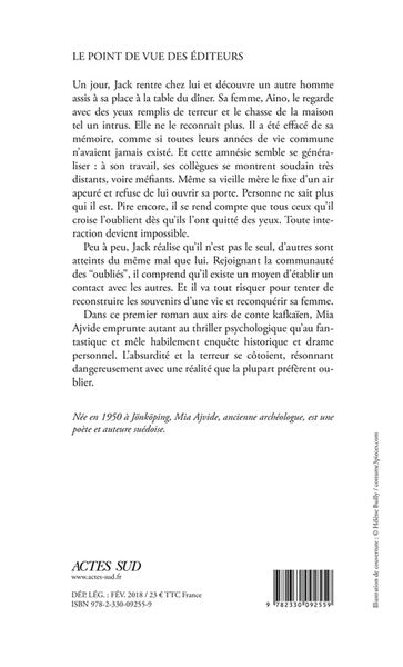 L'homme qui est tombé dans l'oubli