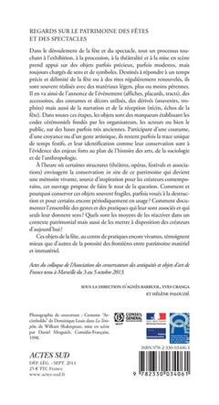 Regards sur le patrimoine des fêtes et des spectacles