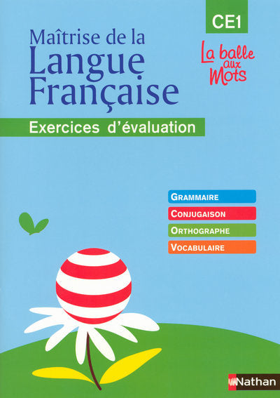 La balle aux mots CE1: Cahier d'évaluation