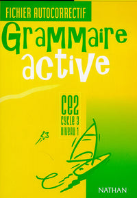Grammaire active - CE2 : fichier autocorrectif