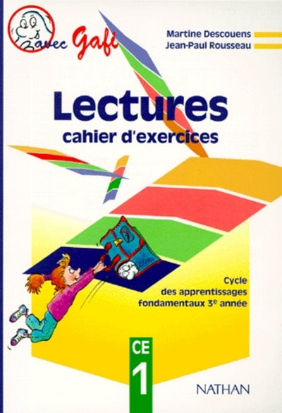 Lectures : cahier d'exercices CE1